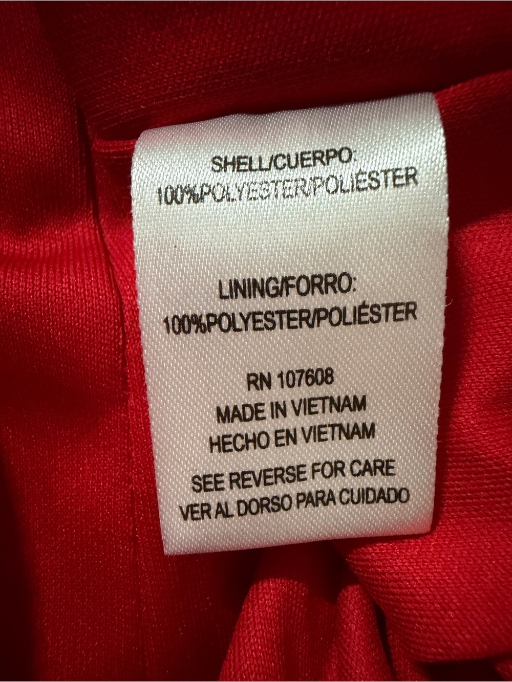 Nicole Miller New York Red Cold Shoulder
Ruffle Dress Size 10 - Picture 9 of 10